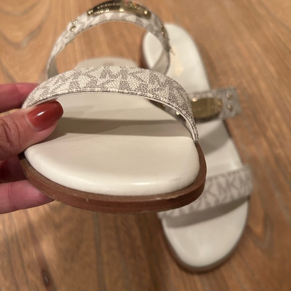 Michael Kors - Logo Two Strap Sandals - Picture 7 of 8